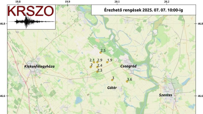 Csongrád környékén ismét megmozdult a föld, hiszen újabb földrengés rázta meg a vidéket. A természet e váratlan jelensége ismét felhívta a figyelmet a terület geológiai aktivitására, és sokakat megdöbbentett a hirtelen jött rezgés. A helyiek közül többen 